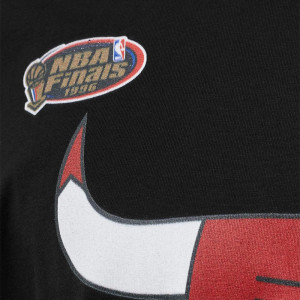 M&N NBA Chicago Bulls Finals Logo T-Shirt ''Black''