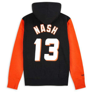 M&N NBA Phoenix Suns Steve Nash Fashion Hoodie ''Black/Orange''
