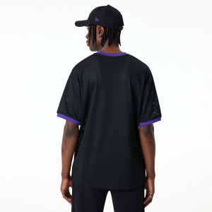 New Era NBA Los Angeles Lakers Mesh Oversized T-Shirt ''Black''