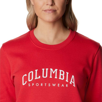 Columbia Trek Sportswear Logo Women's Hoodie ''Red''