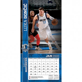 NBA Dallas Mavericks Team Calendar 2022 ''Luka Dončić''