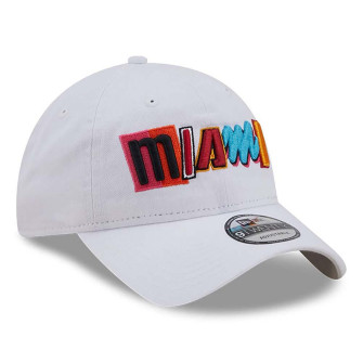 New Era NBA Miami Heat City Edition 9Twenty Cap ''White''