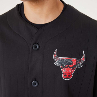 New Era NBA Chicago Bulls Infill Team Logo T-Shirt ''Black''
