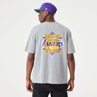 New Era NBA Los Angeles Lakers Championship T-Shirt ''Grey''