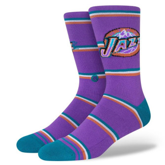 Stance x NBA Utah Jazz Classics Crew Socks ''Purple''