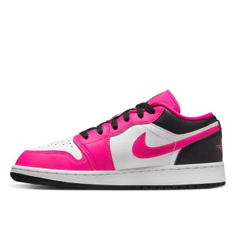 Air Jordan 1 Low Kids Shoes ''Fierce Pink'' (GS)