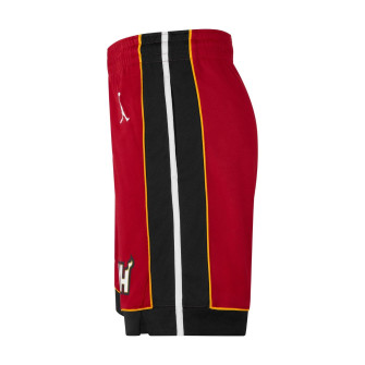 Air Jordan NBA Miami Heat Statement Edition 2020 Swingman Shorts ''Tough Red''