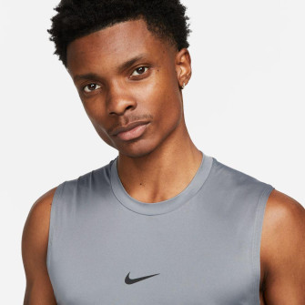 Nike Pro Dri-FIT Sleeveless Fitness Top ''Smoke Grey''