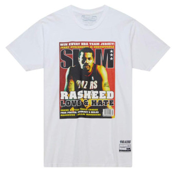 M&N NBA Portland Trail Blazers Slam Magazine T-Shirt ''Rasheed Wallace''