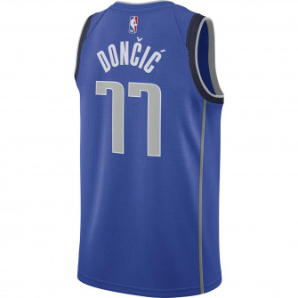 Nike NBA Luka Doncic Mavericks Icon Edition 2020 Swingman Jersey ''Game Royal''