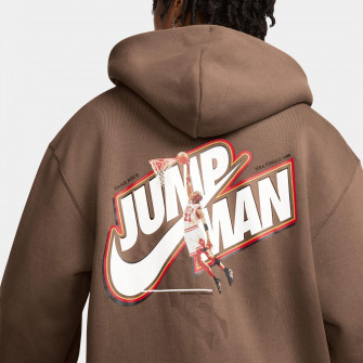 Air Jordan Jumpman Full-Zip Fleece Hoodie ''Brown''