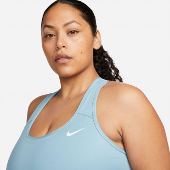 Nike Dri-FIT Swoosh Sports Bra ''Worn Blue'' (Plus Size)