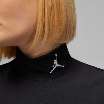 Air Jordan Flight Mock Neck Women's Shirt ''Black''