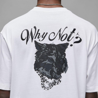 Air Jordan Why Not Graphic T-Shirt ''White''