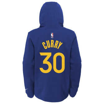 Nike NBA Golden State Warriors Stephen Curry Kids Hoodie ''Blue''