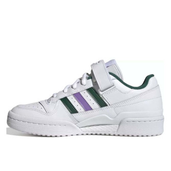 adidas Forum Low Women's Shoes ''White/Green/Purple''