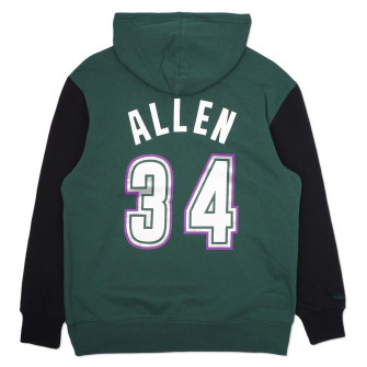 M&N NBA Milwaukee Bucks Ray Allen Hoodie ''Green''