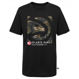Nike NBA Camo Atlanta Hawks Trae Young T-Shirt ''Black''