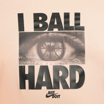 Nike I Ball Hard Graphic T-Shirt ''Guava Ice''