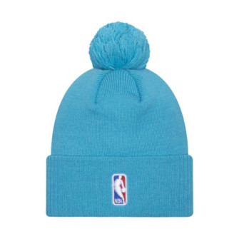 New Era NBA Brooklyn Nets City Edition Alternate Bobble Beanie Hat ''Blue'' 