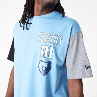New Era NBA Memphis Grizzlies Oversized T-Shirt ''Pastel Blue''