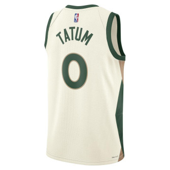 Nike NBA City Edition Boston Celtics Jayson Tatum Jesrey ''Sail''