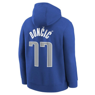 Nike NBA Icon Dallas Mavericks Luka Dončić Kids Hoodie ''Blue''