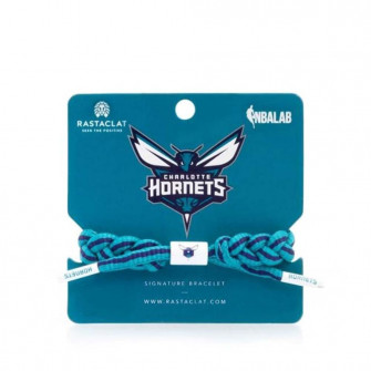 Rastaclat NBA Charlotte Hornets Signature Bracelet ''Teal''