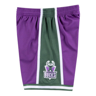 M&N NBA Milwaukee Bucks 2000-01 Swingman Shorts ''Purple''