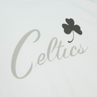 M&N NBA Boston Celtics Cream T-Shirt ''Off White''
