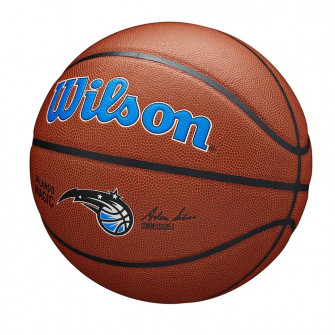 Wilson NBA Team Composite Indoor/Outdoor Basketball ''Magic'' (7)