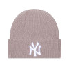 New Era MLB New York Yankees Logo Beanie Hat ''Beige'' 