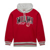 M&N NBA Miami Heat Vintage Logo Premium Hoodie ''Red''