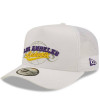 New Era NBA LA Lakers Logo Overlay Trucker Cap ''White''