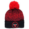 New Era Chicago Bulls NBA On Court Collection Pom Knit Hat