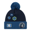 New Era NBA Minnesota Timberwolves Draft Knit Hat