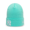 New Era MLB NY Yankees Pop Cuff Beanie Woman's Hat ''Turquoise''
