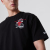 New Era NBA Chicago Bulls Basketball Graphic T-Shirt ''Black''