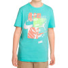 Air Jordan Post Up Graphic Kids T-Shirt ''Cyan''