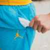 Air Jordan Jumpman Cement Poolside Shorts ''Blue Fury''