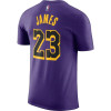 Nike Dri-FIT LeBron James Los Angeles Lakers T-Shirt ''Court Purple''