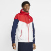 Nike Sportswear Windrunner Hooded Windbreaker ''White/Red/Navy''