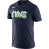 Nike Dri-FIT Dallas Mavericks City Edition Logo T-Shirt ''College Navy''