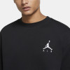 Air Jordan Jumpman Fleece Crew Sweatshirt ''Black''