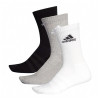 adidas Cushioned Crew 3-Pack Socks ''White/Grey/Black''