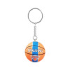 NBA New York Knicks Basketball Keychain ''Orange/Blue''