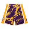 M&N Team Marble Swingman Los Angeles Lakers 2009 Shorts ''Yellow''
