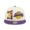 New Era NBA Draft Los Angeles Lakers 9Fifty Snapback Cap ''Cream''