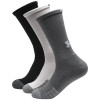 Under Armour HeatGear Crew Socks ''Black/Grey/White''