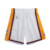 M&N NBA LA Lakers 2009-10 Swingman Shorts ''White''